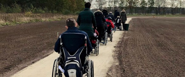 Kunstroute rolstoelpad
