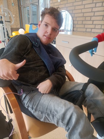 Kind op fiets